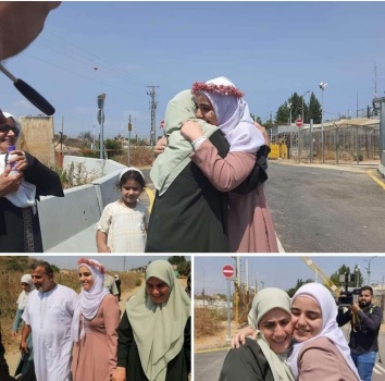 الإحتلال يفرج عن أسيرة من نابلس على حاجز سالم غرب جنين
