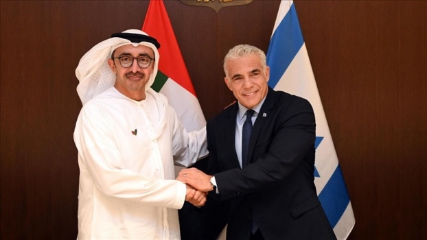 وزير خارجية الإمارات يشيد بخطاب لابيد في الأمم المتحدة