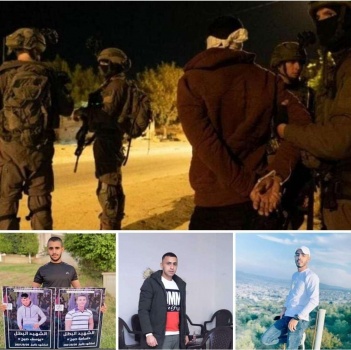الاحتلال يعتقل 6 شبان من محافظة جنين