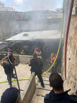 مصرع مواطن إثر حريق بمنزله في حي وادي الجوز بالقدس