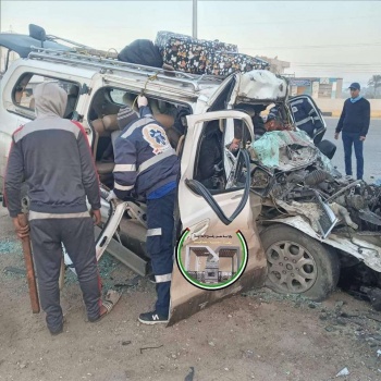 مصرع وإصابة مسافرين فلسطينيين بحادث سير مروع في مصر