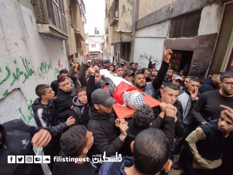 صور...نابلس تُشيِّع جثمان الشهيد الشوا إلى مثواه الأخير
