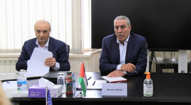 وفد فلسطيني رفيع المستوى يشارك في الاجتماع الخماسي الذي تستضيفه الاردن اليوم