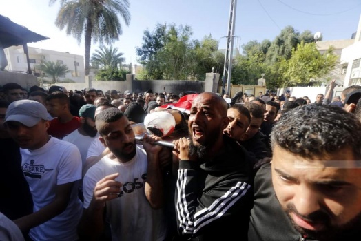 تشييع الشهيد جبريل اللدعة في أريحا
