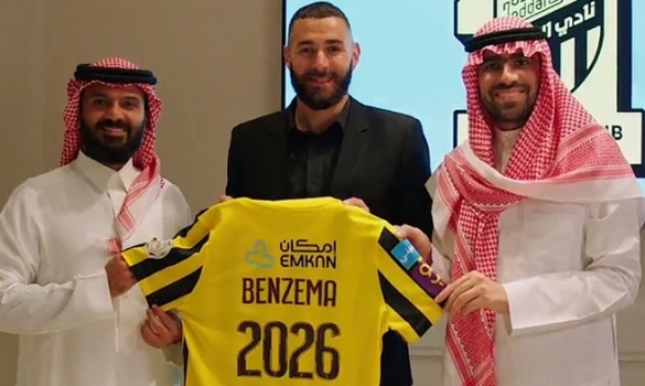 رسميًّا: نادي الاتحاد السعوديّ يعلن ضمّ كريم بنزيمة من ريال مدريد حتى 2026