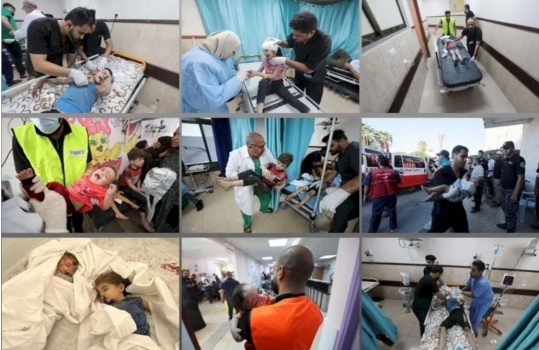 أكثر من 400 شهيد و1500 مصاب في اليوم الثامن لعدوان الاحتلال على غزة