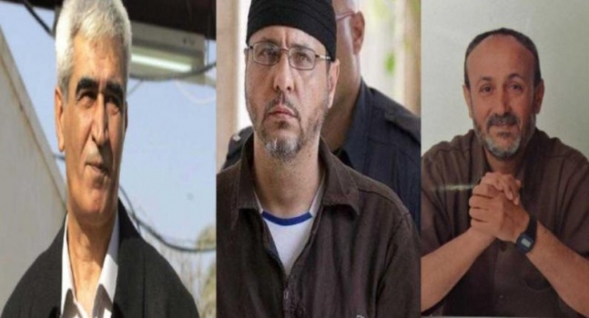 الاعلام العبري: ثلاث اسرى كبار تطلب حماس اطلاق سراحهم في صفقة التبادل