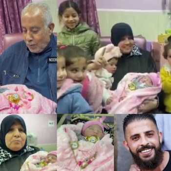 محرومًا من استقبال طفلته.. الأسير يوسف الزبيدي من مخيم جنين يُرزق بمولودته "صفد"