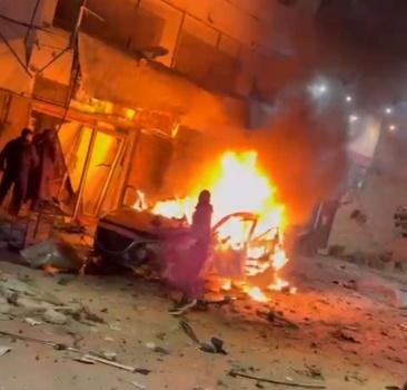 شهيدان وإصابات جراء استهداف الاحتلال لمركبة في مخيم جنين