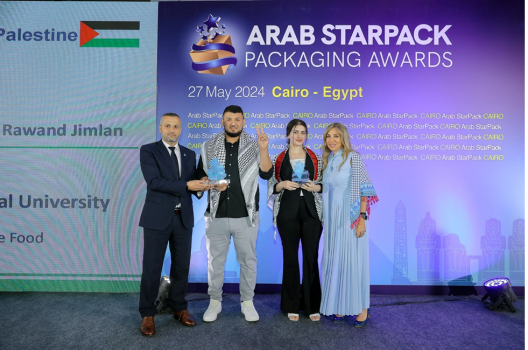 طالبان بكلية الهندسة وتكنولوجيا المعلومات بجامعة النجاح يحصدان المركز الأول في مسابقة ArabStarPackstudent
