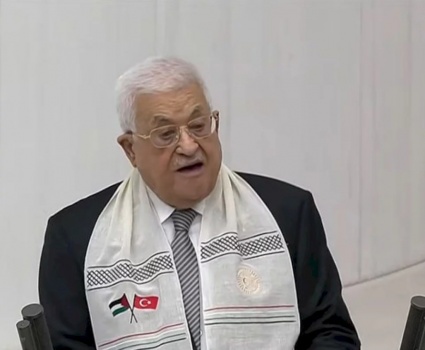 الرئيس عباس أمام البرلمان التركي: سأتوجه برفقة القيادة إلى غزة