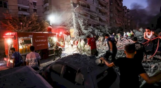 أنباء عن اغتيال قيادي.. 22 شهيدًا وعشرات الإصابات في قصف على وسط بيروت