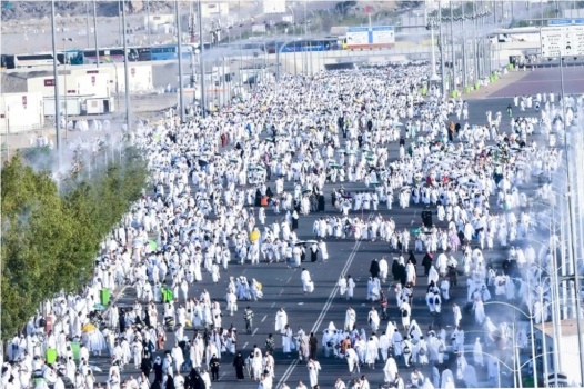 الأوقاف: بدء توافد قوافل الحجاج من المدينة المنورة إلى مكة المكرمة