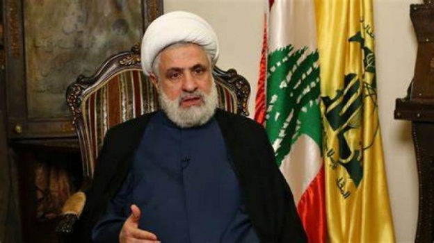 الأمين العام لحزب الله نعيم قاسم: مسؤوليتنا أن نكون إلى &rlm;جانب إيران.. وسنتصرف بما نراه مناسباً