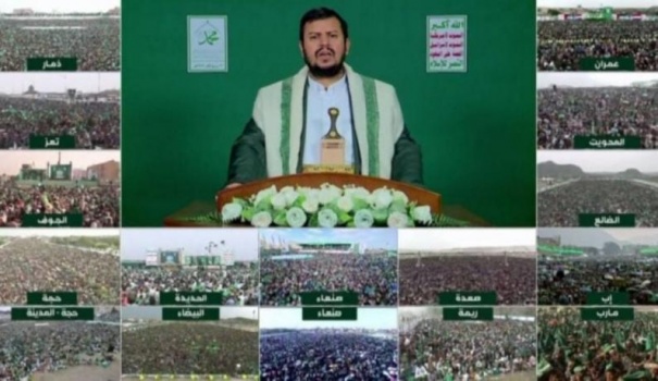 حذّر من مشروع "إسرائيل الكبرى".. عبد الملك الحوثي: اليمن ثابت في نصرة فلسطين