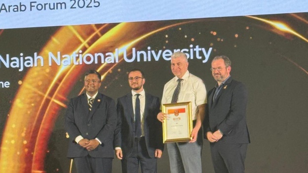 جامعة النجاح الوطنية الأولى فلسطينياً في السمعة الأكاديمية والتشبيك البحثي الدولي والإنتاجيّة البحثيّة وفقاً لتصنيف QS العربي