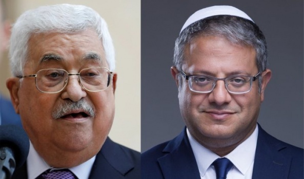 بن غفير يطالب نتنياهو باعتقال الرئيس عباس