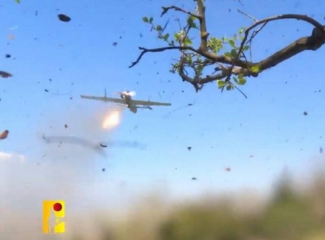 مُسيرتان لحزب الله تنفجران في موقع لجيش الاحتلال