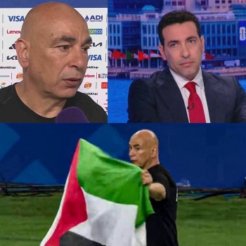 مدرب مصر يهدي الفوز لفلسطين .. وأبو تريكة: يدعمه
