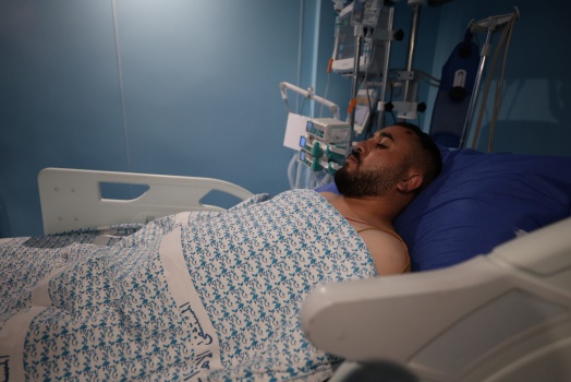 رصاص المستعمرين يقعد الممرض المطور