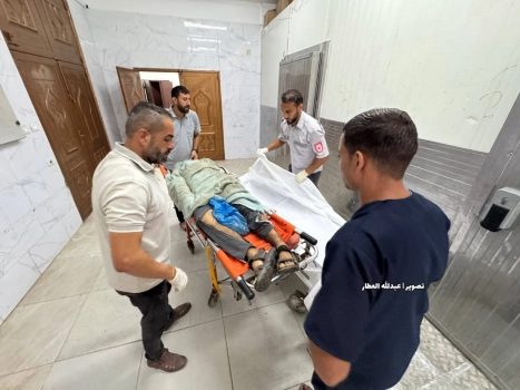 شهيد جنوبي قطاع غزة وسط استمرار للقصف وإطلاق النار