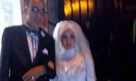 صور / عروسين بعد الزفّة الى القبر مباشرة !