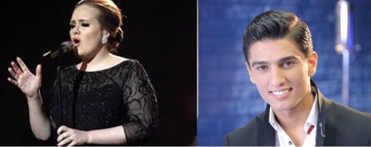 أديل تغنى “ديو” مع محمد عساف