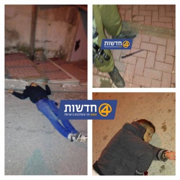 جريمة اعدام جديدة : استشهاد شابين برصاص الاحتلال في الخليل (فيديو وصور)