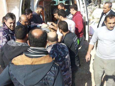 أخلاء مواطن إثر سقوطه من علو في عرابة جنوب جنين