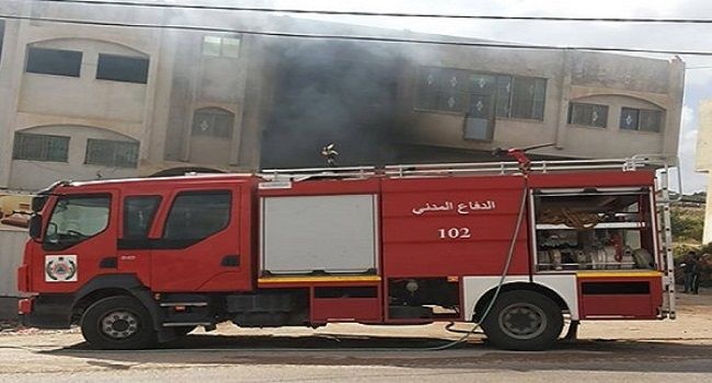 مجهولون يحرقون "ملحمة دواجن" في جنين