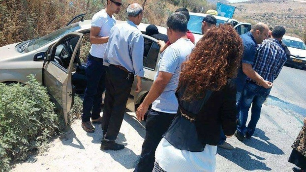 8 اصابات بحادث سير جنوب جنين