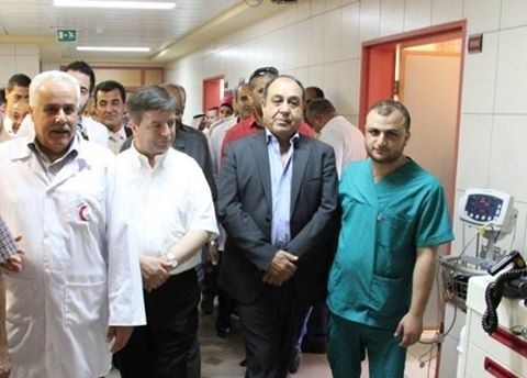 وزير الصحة و محافظ جنين يبحثان الأوضاع الصحية في المحافظة
