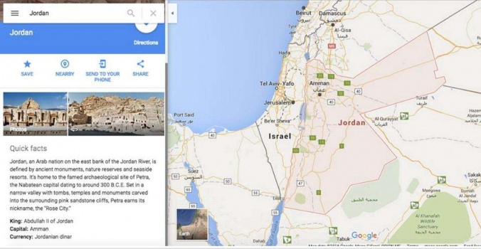 ما الذي فعله ‫&rlm;جوجل‬ في &rdquo; خارطة فلسطين&rdquo; واثار غضبا شعبيا وعالميا؟
