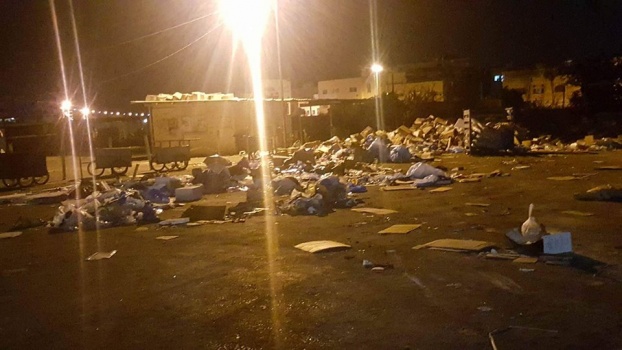 تذمر المواطنين من تراكم النفايات في جنين