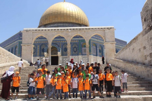 جمعية  نور القدس تنظم مخيمها الصيفي الثاني تحت عنوان "انا مقدسي2"