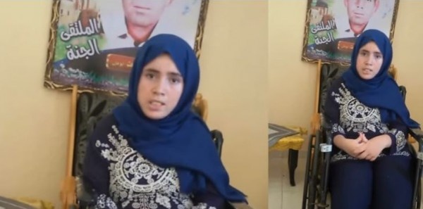 الطالبة حنين شعت كادت أن تحصل في الثانوية العامة على الأولى على مستوى الوطن ولكن !