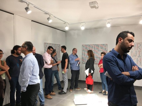 "جاليري وان" في رام الله يفتتح معرضًا للفنان الفلسطيني شريف واكد بعنوان "علامات قطع"