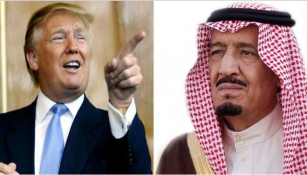 شاهد...هذا ما سيفعله ترامب إذا لم يستقبله الملك سلمان بالمطار !