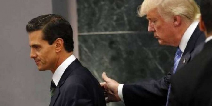 ترامب لرئيس المكسيك لا أهلاً ولا سهلاً ان لم تدفع