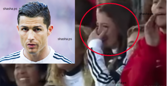 فيديو| فتاة تدخل في نوبة بكاء بسبب رونالدو!