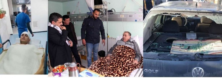 محافظ جنين يتعرض لوعكة صحية وعائلته تنجو بأعجوبة من رصاص الاحتلال