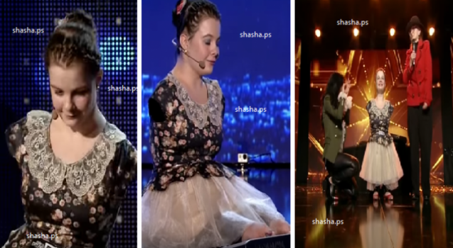 فيديو لفتاة 'معاقة' حَصلت على الباز الذهبي بعد أن أبكت كل من شاهدها!