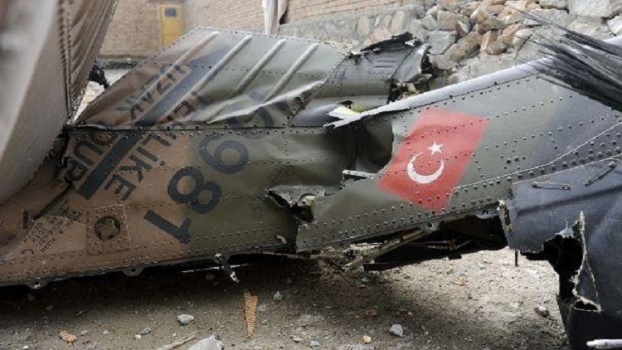 مقتل 12 شخصا في تحطم مروحية تابعة للشرطة شرق تركيا
