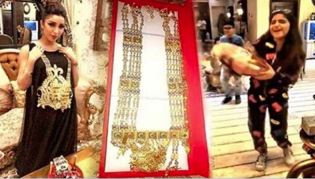 دنيا بطمة تستعرض هدايا أبناء زوجها الثمينة جداً!