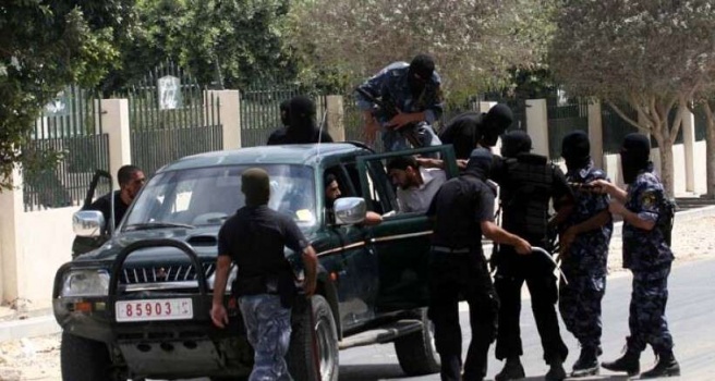 اعتقال مجموعة عملاء بأولى ساعات حملة أمنية بغزة