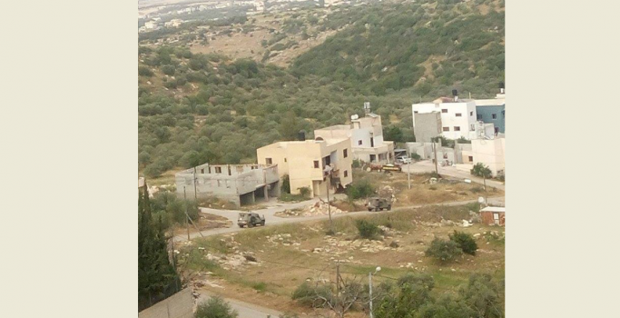 الاحتلال يقتحم مناطق غرب جنين ويواصل عمليات التجريف بالقرب من عرابة