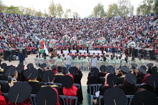 جامعة القدس تختتم فعاليات تخريج الفوج السادس والثلاثين