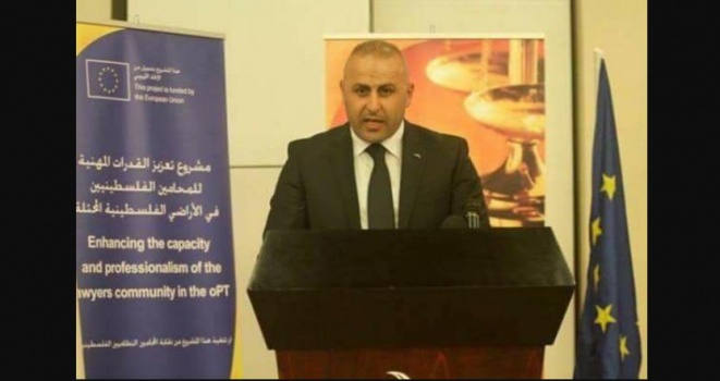 انتخاب المحامي جواد عبيدات نقيبا للمحامين الفلسطينيين