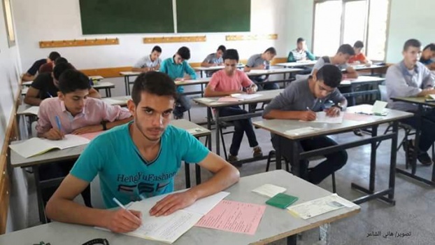ارتياح بين طلبة الثانوية العامة في جنين بعد امتحانهم الاول