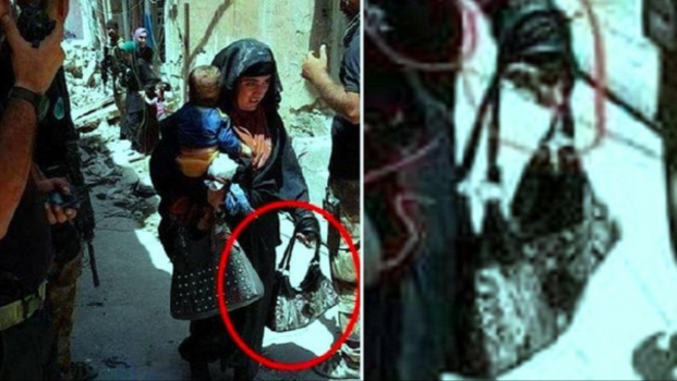 طفل حملته أمه "الداعشية" للتمويه ثم فجرت نفسها وقتلته